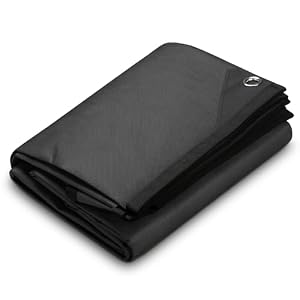 Arcturus XL Survival Tarp – Insulated Reflective Thermal Camping Tarp – 8.5′ x 12′ (Black)