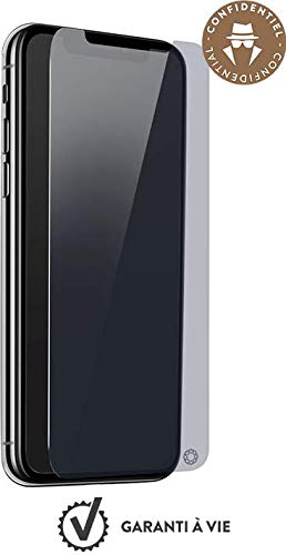 Forceglass Tempered Glass Screen Protector with Installation Kit for iPhone XS Max Smoke, smoky glass - Image 2