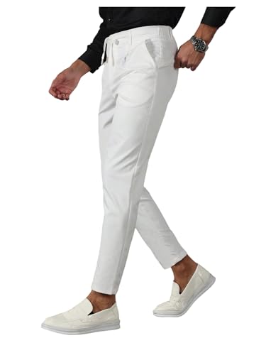 SHENHE Men's Golf Pants Lightweight Slim Fit Dress Pants Tapered Business Casual Work Trousers