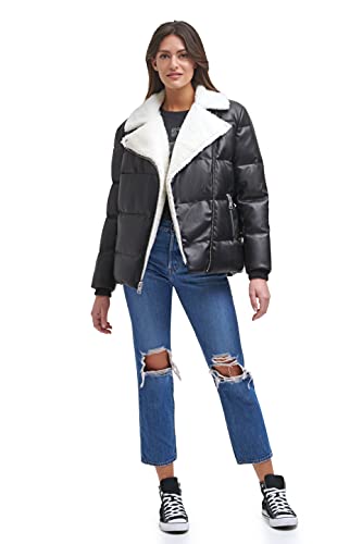 Levi's Women's Breanna Faux Fur Puffer Jacket (Standard & Plus Sizes)2