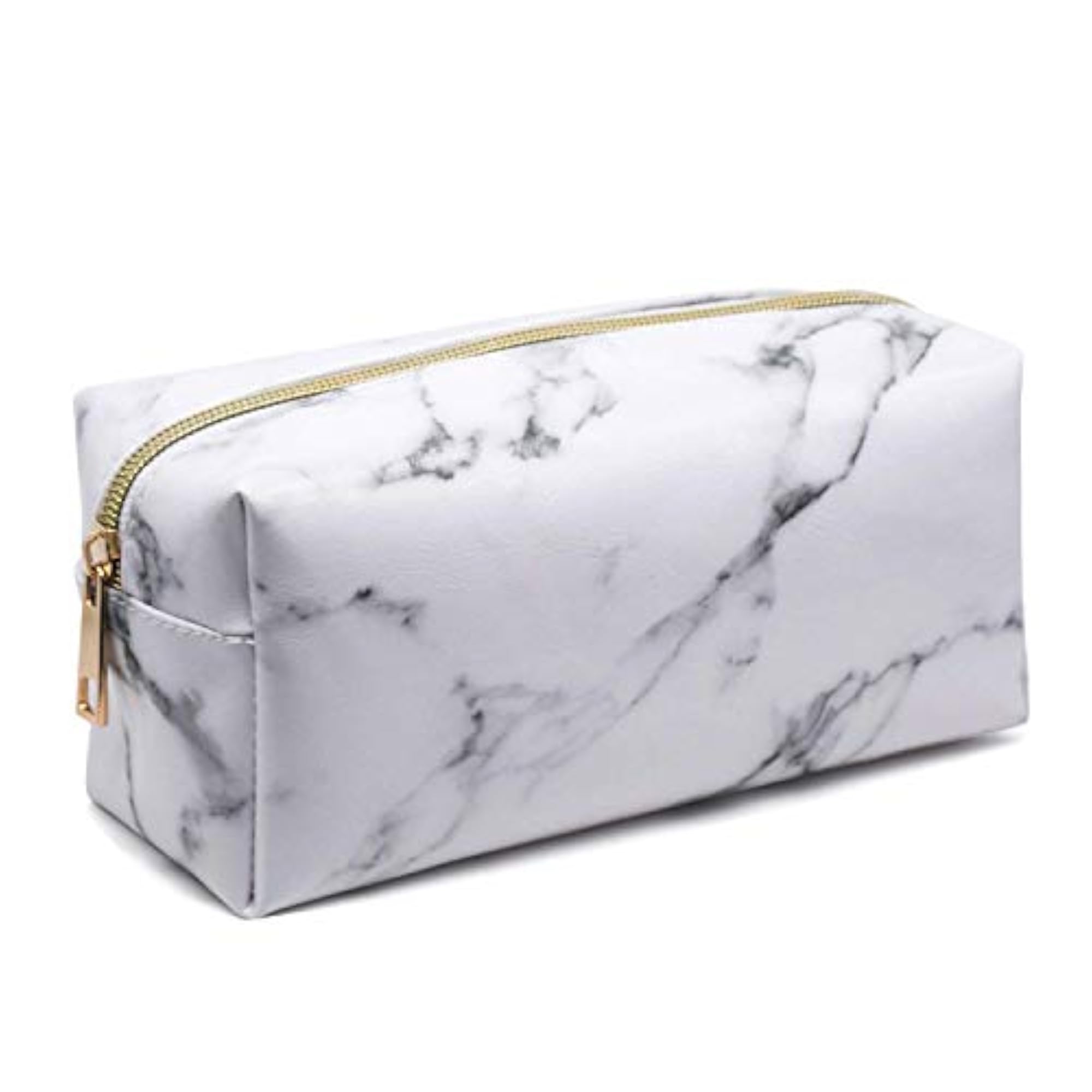 Marble Makeup Bag Organizer, Portable Cosmetic Pouch
