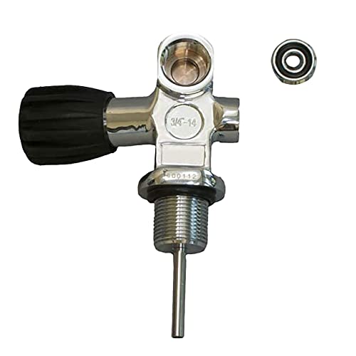 H2ODYSSEY Pro-Valve Scuba Tanks DIN Yoke - Stainless Steel Scuba Diving Quick Disconnect