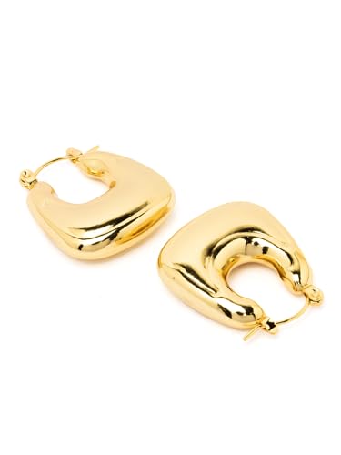 Image of Scintillare by Sukkhi Excellent Stainless Steel Round Hoop Earring Jewellery for Women & Girls|Anti Tarnish Jewellery|Gifts for Wife Girlfriend Mother Sister