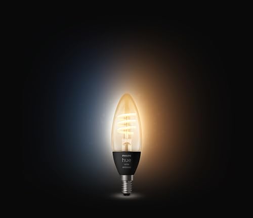 Ampoule connectée Philips Hue Ambiance Filament flamme E14 - vue 3