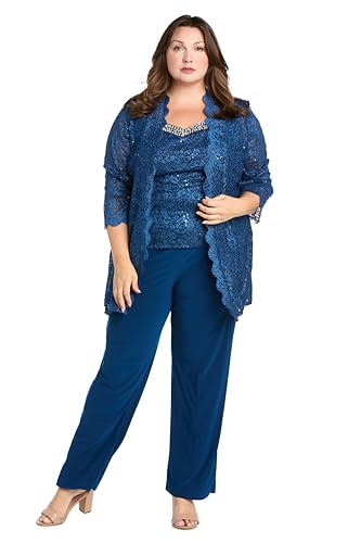 R&M Richards Women's Glimmering Luxe-3-Piece Ensemble4