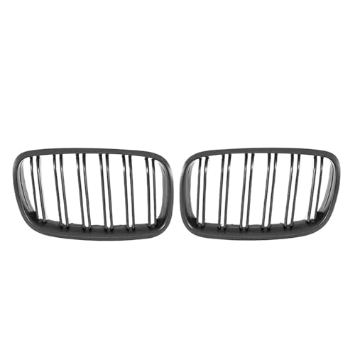 Rejillas superiores parachoques delantero para X5 E70 y X6 E71 del 2007 al 2014 acabado mate