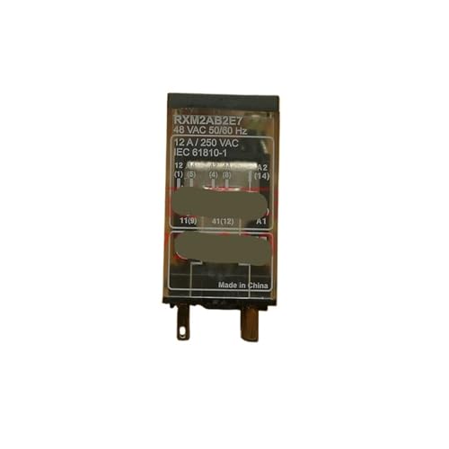 Relé RXM2AB2E7 AC48V de 8 pines para solucionar paradas por fallos en líneas de 12A