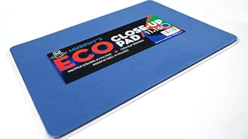 Tapis de gros plan souple bleu pour une glisse parfaite des cartes 11x16