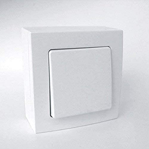 Bel'Vue Va & Vient 10A conmutador, color blanco Cover