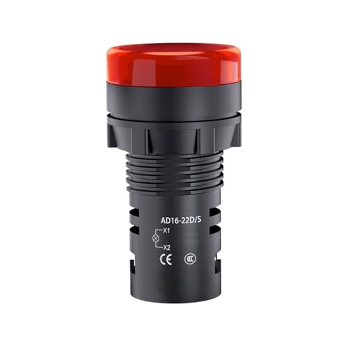 Luz indicadora AD16-22D/r27S piloto para paneles con espacio de fondo limitado