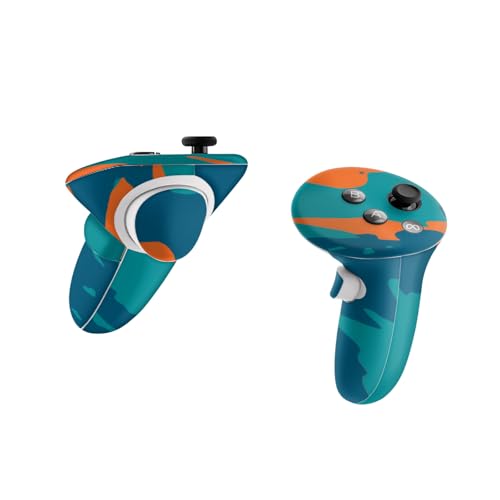 Meta Quest 3 couverture vinyle camouflage NFL Miami Dolphins - 3