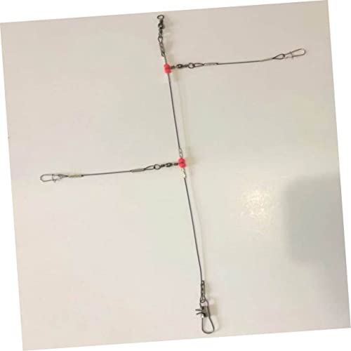 Líneas de Pesca Fluorocarbono POPETPOP con Alambre de Acero miniatura 2