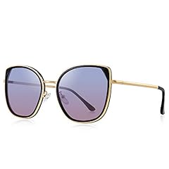 Black Frame/Purple Gradient Lens/Gold Temples
