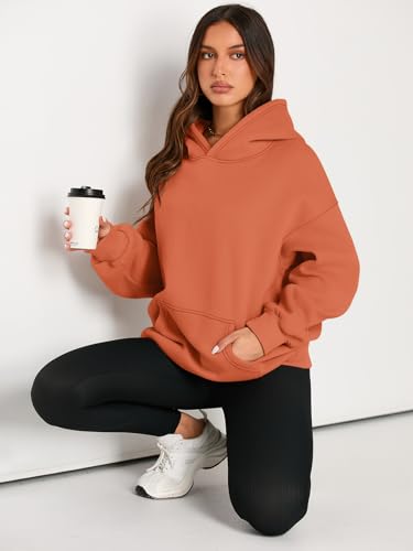 Image of EFAN Women's Hoodies Oversized Sweatshirt Comfort Fleece Sweaters | Cozy Trendy Pullover Hoodies, Sweatshirts with Pockets For Fall & Winter