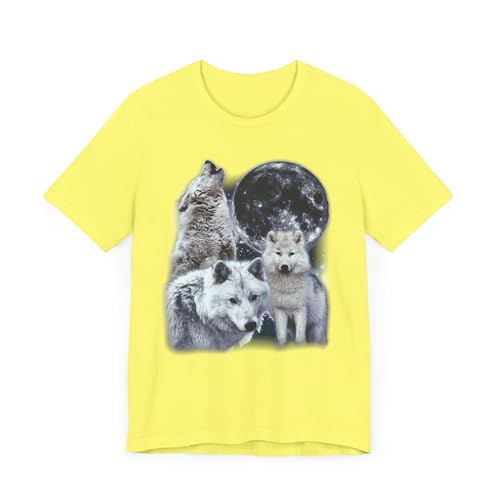 T-shirt loup Three Wolf Moon pour célébrer votre passion des memes insolites