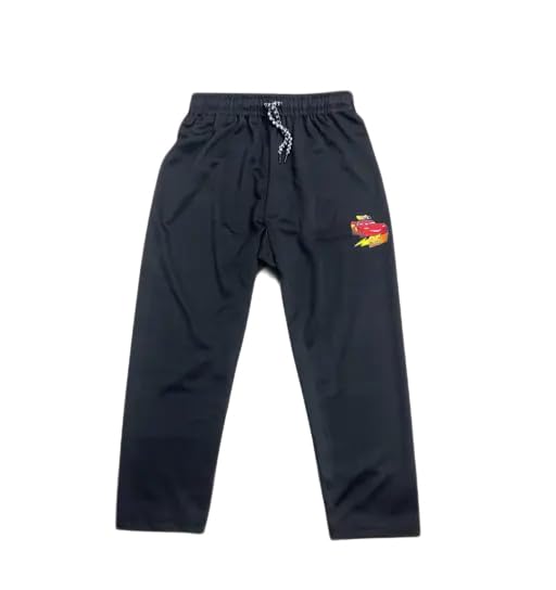 Image of Unisex Kid's Cotton Solid Elastic Waistband Combo Multicolor Track Pants Casual Fit 142