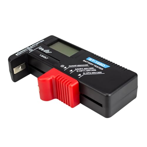 Digital Battery Tester for Aa and C Batteries 1.5V 9V