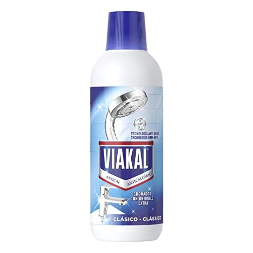 Viakal Clásico Líquido Para Incrustaciones De Cal Difíciles En El Baño Y La Cocina, Con Tecnología Antigoteo 500ml