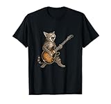 Funny Classic Rock Cat Graphic