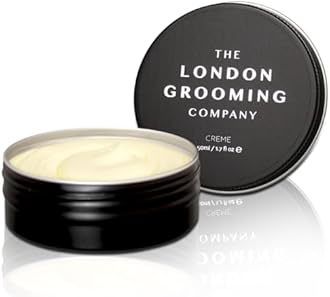 The London Grooming Company Hair Creme For Men | Medium All-Day Hold | Natural Finish | Easy to Wash Out | 1.7 Fl Oz (50ml)