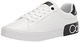 Calvin Klein Men's Riley Sneaker, White, 11