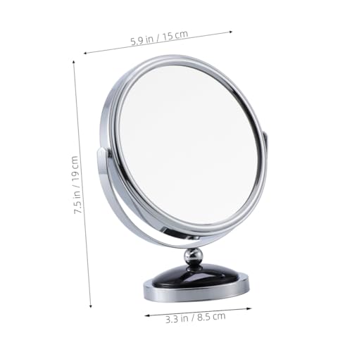 Ipetboom Espejo de Maquillaje Doble Cara 360° Rotación miniatura 7