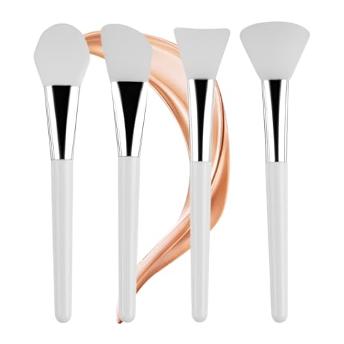 OUDQFCJ Pinceles de Silicona para Mascarillas Faciales, Aplicador de Mascarillas, Brochas para Mascarilla, Ideales para Mascarillas, Sérums, Mascarillas de Limpieza o Cuidado Facial DIY