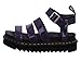 Dr. Martens Blaire Sandals For Women - Leather Ankle Strap With Adjustable Metal Buckle, Comfortable and Relaxing Sandals Blackcurrant Patent Lamper UK 5 (US Women's 7) M