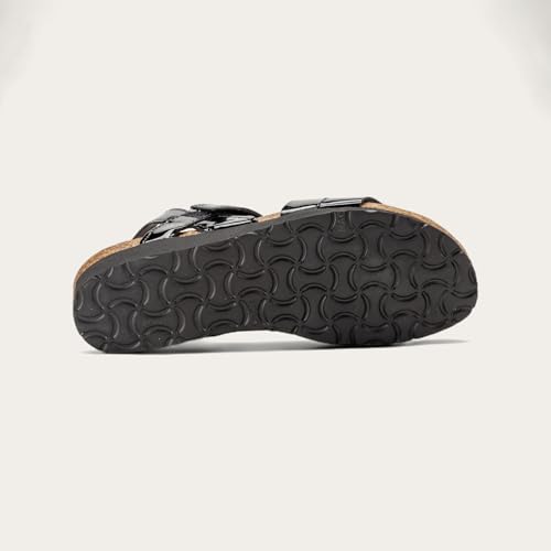 Image of NAOT Kayla Women's Sandals - Supportive 3-Strap Design with Backstrap, Cork & Latex Footbed - Arch Support - Travel-Friendly Comfortable Walking Sandals for All-Day Wear