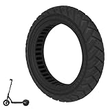 VOLOHAS 60/90-8 Vollreifen für Xiaomi 5 Plus, für Xiaomi 6 Elektroroller, 12-Zoll Ersatzreifen mit 45-mm-Schlitz, 12,5 x 2,5 Vollgummireifen Anti-Rutsch, Pannensicher (Schwarz 1 Stück)