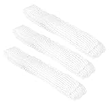 ULTECHNOVO 3Stücke Fleischnetze für Wurst und Hochtemperaturbeständig Elastisches Netz für Lebensmittelverpackung für Haushaltsküche und Grillanwendungen