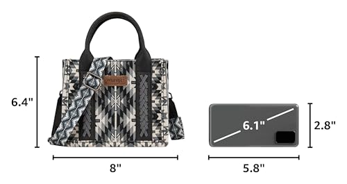 Bolso Mini Tote para Mujer Western Crossbody miniatura 3