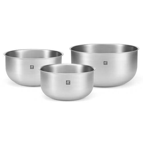 Set de 3 Tazones Anidados de Acero Inoxidable miniatura 1