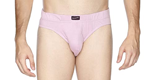 Image of Semantic Men's Solid Cotton Brief Underwear - Pack of 3