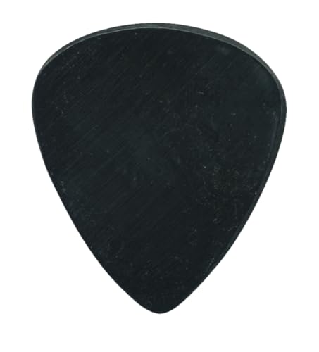 Clayton Picks Exotic Sleek Black Horn Material Guitar Picks (HES/3)