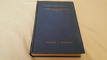 Hardcover Home from the sea;: Robert Louis Stevenson in Samona, Book