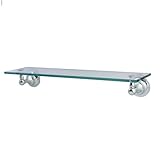 Gatco 4326 Tiara Glass Shelf, Chrome