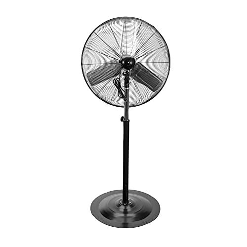Oemtools Oem24885 30 Inch Oscillating Pedestal Fan, 9500 Cfm Max. Industrial Fan, Adjustable Height Between 60 And 76 Inches, 6 Ft. Ul Listed Cord #TOP7