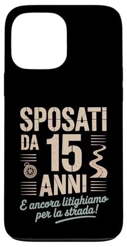 Sposati da 15 Anni e Ancora Litighiamo Per La Strada スマホケース iPhone 13 Pro Max 用