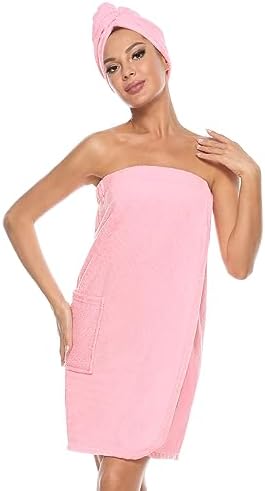 Orrpally Women Bath Wrap Towel Spa Wraps Robe Terr…