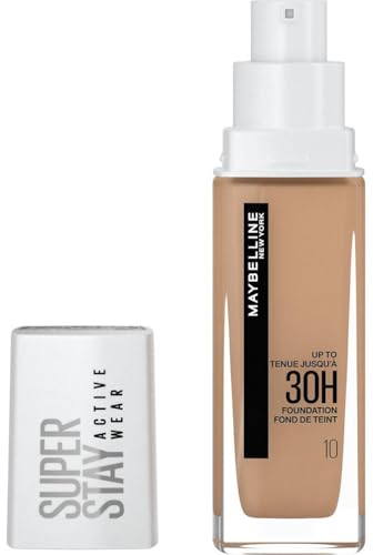 Maybelline New York Superstay Active Wear Fond de Teint 30h Ivoire 10 30ml