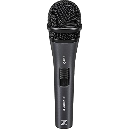 Sennheiser E825-S Handheld Cardiod Dynamic Microphone with On/Off Switch (Renewed)