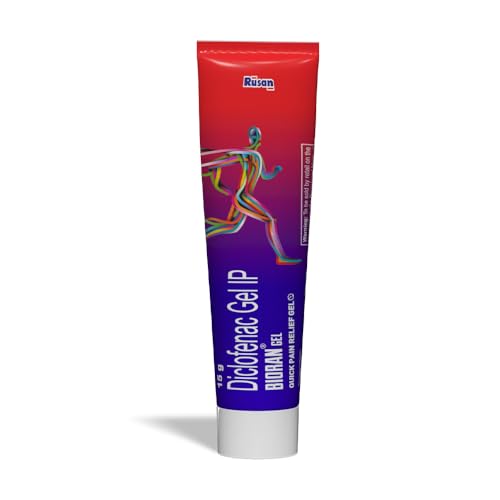 Image of Rusan BIORAN Diclofenac Gel 15g - Quick Absorbing Pain Relief Gel | Knee, Back, Joint & Muscle Pain