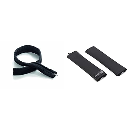 Jané Funda para Manillar Cerrado, Tejido Resistente, Fácil Instalación & Funda para Manillar Cerrado con División Central, Silla de Paseo, Universal, 2 Piezas