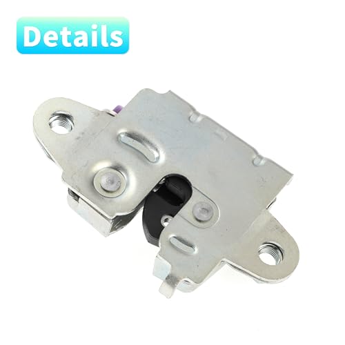 Image of X AUTOHAUX Replacement Rear Left Driver Side Liftgate Door Lock Actuator for Toyota Tundra 2000-2006 Tailgate Latch Assembly No.657900C010 Silver Tone, 13.5x7.8x5.6cm