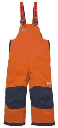 Kinder Unisex Helly Hansen K Rider 2 Ins Bib, Neon Orange, 8