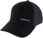 Mustang Mach-E Silicone Patch Logo Snapback Hat Black