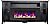 Cambridge Somerset 70-in. Mahogany TV Stand with Multi-Color LED Flames, Driftwood Log Display, and Remote Control, CAM6938-2MAH Electric Fireplace