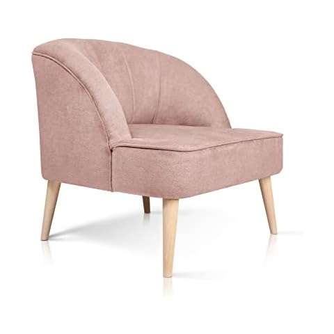 Sillón Nórdico Tapizado en Tela Antimanchas Cover