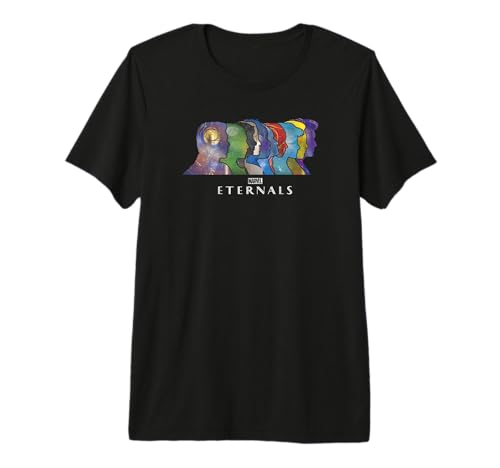 T-shirt Marvel Eternals silhouettes pour fan de pop culture